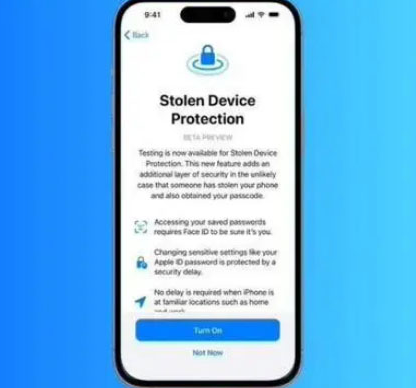 普格苹果授权维修店分享被盗设备保护功能开启方法 