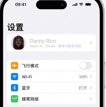 普格appleID维修服务iPhone设置中Apple ID显示为灰色无法使用 