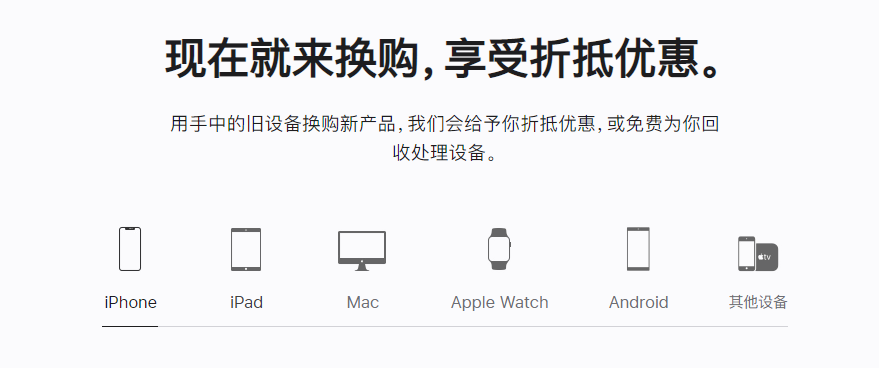 普格苹果手机维修分享iPhone以旧换新的去处 